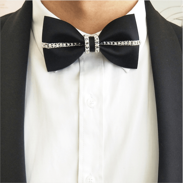 Nœud papillon de cérémonie luxueux pour homme