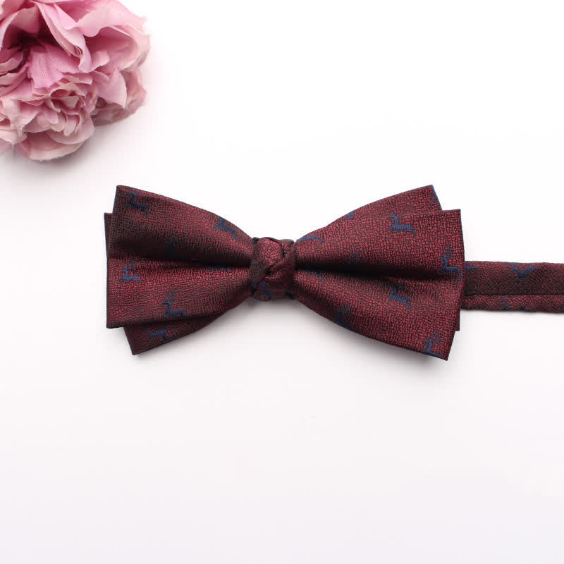 Nœud papillon géométrique pour homme