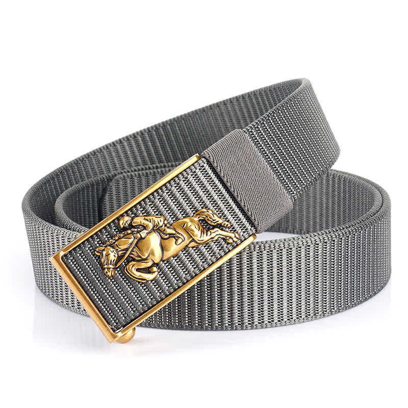 Ceinture d'équitation en nylon pour homme