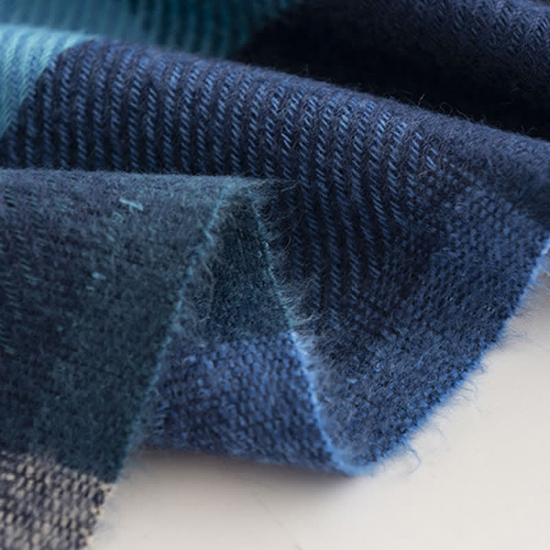 Écharpe à franges aux couleurs vives pour femme - image 9