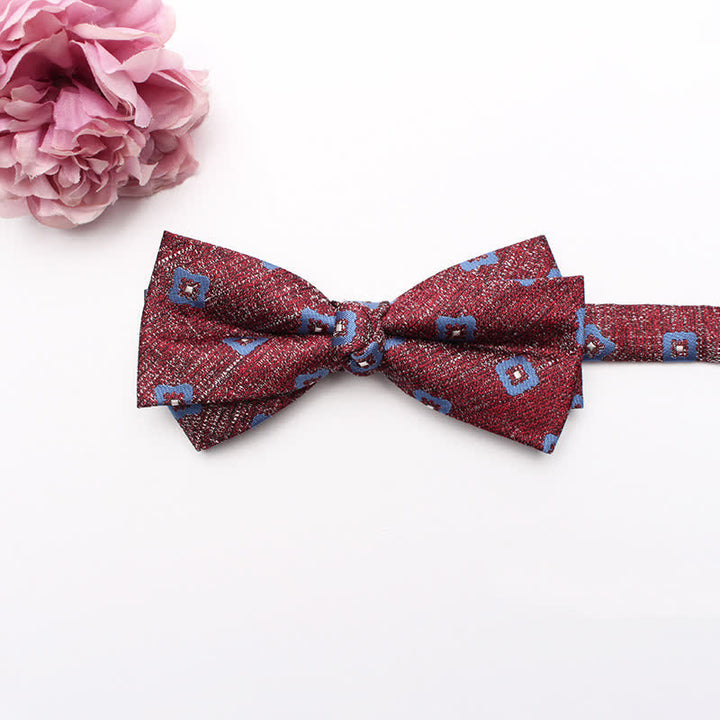 Nœud papillon géométrique pour homme
