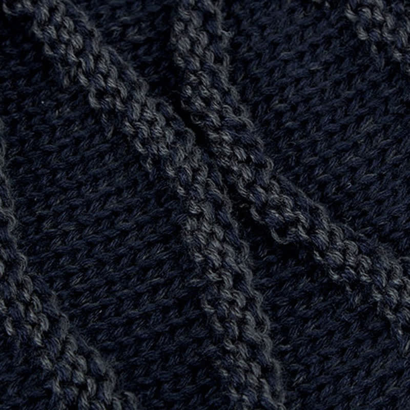 Bonnet tricoté cinq étoiles doublé polaire