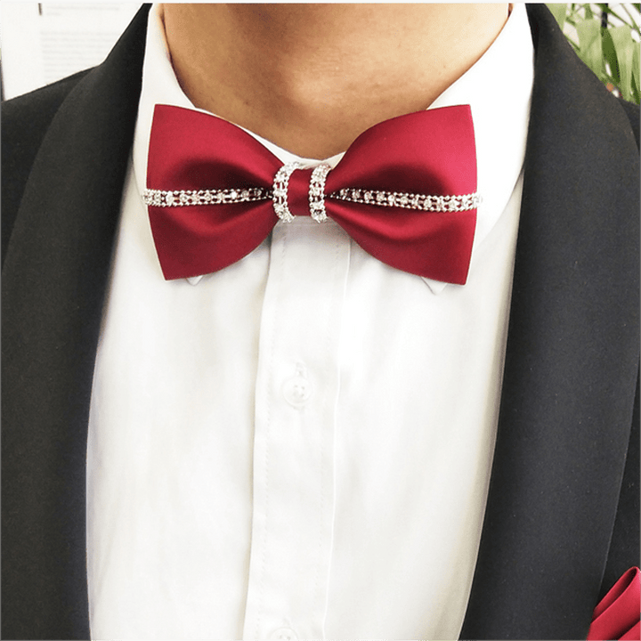 Nœud papillon de cérémonie luxueux pour homme