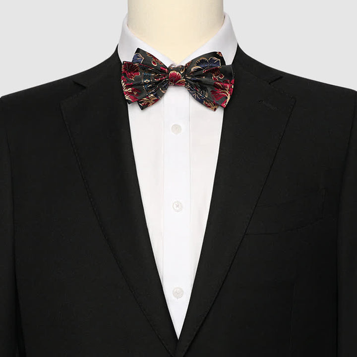 Nœud papillon à motif floral Iris Cherry Blossom pour homme Harmony