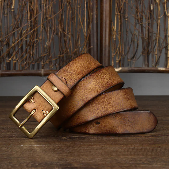 Ceinture froissée vintage pour homme