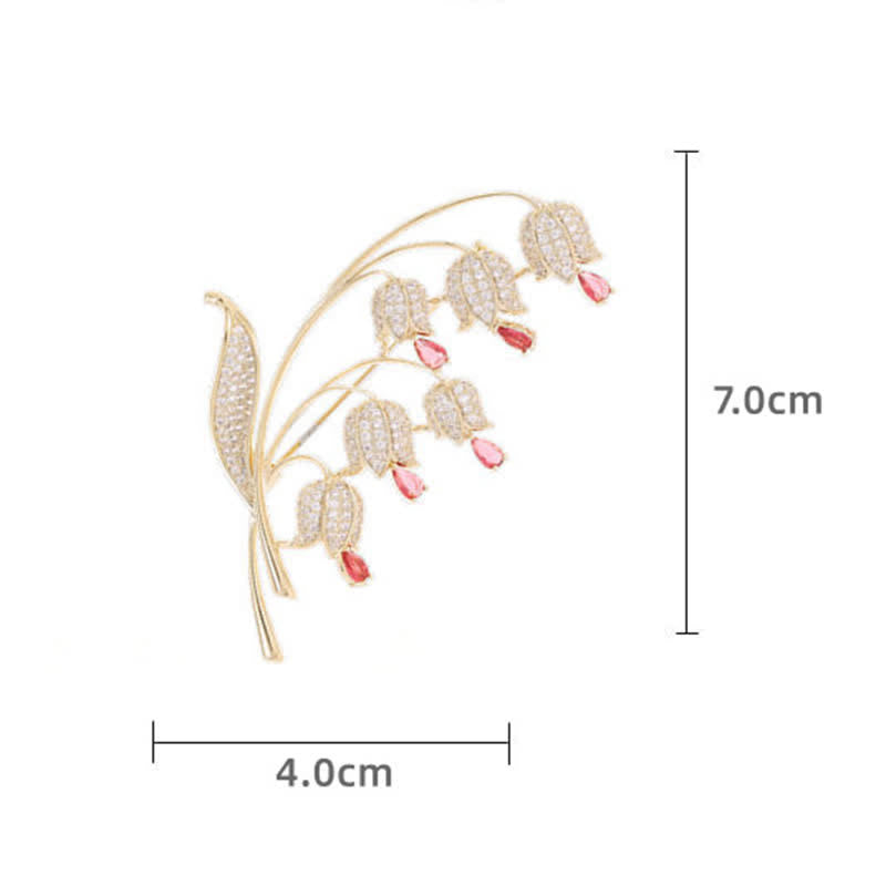 Broche Muguet pour femme