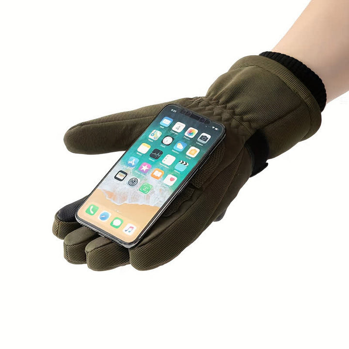 Gants tactiques de protection thermique pour tous les doigts pour l'hiver