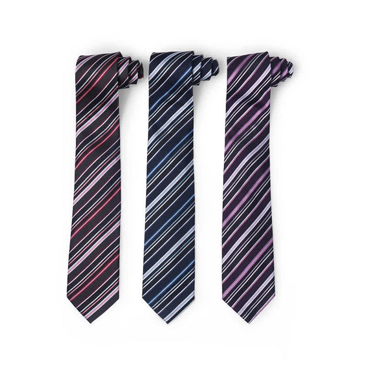 Cravate rayée pour hommes Academy Business 