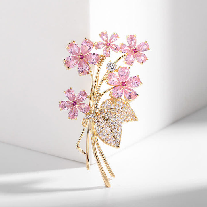 Broche Bouquet Tempérament Femme