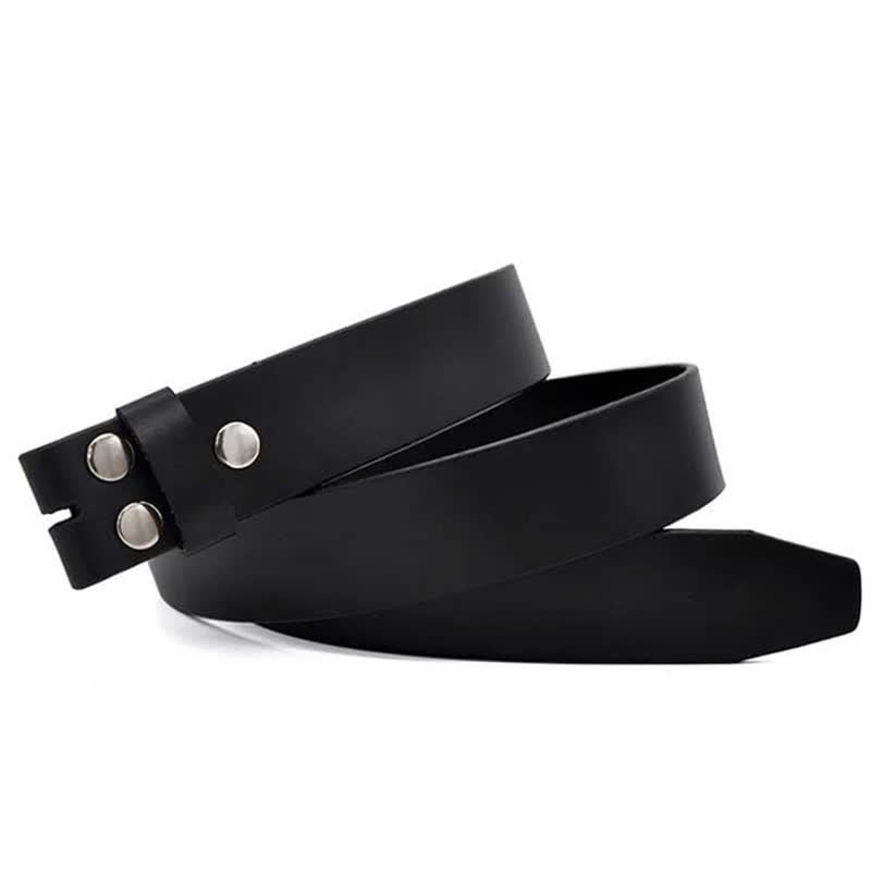 Ceinture en cuir araignée rotative pour homme avec couteau pliant