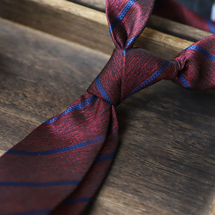 Cravate classique à rayures pour homme - image 14