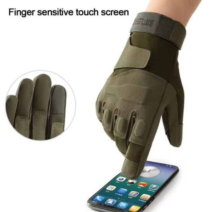 Gants tactiques indestructibles, épais, antidérapants et à jointures dures
