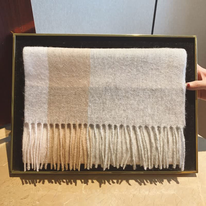 Écharpe unisexe Lamb Edinburgh à carreaux, grande et chaude - #16 - image 32