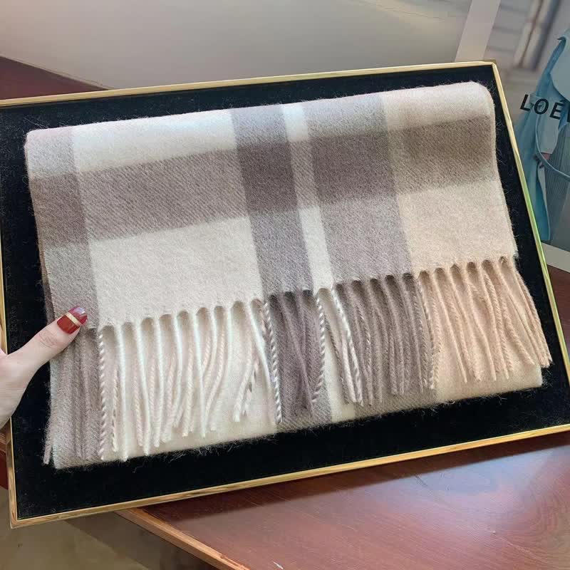 Écharpe unisexe Lamb Edinburgh à carreaux, grande et chaude - #19 - image 37