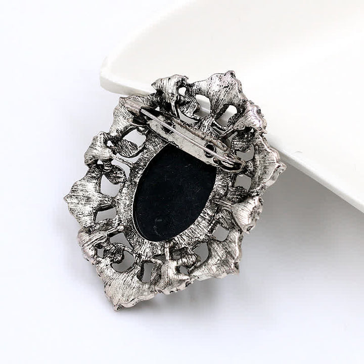 Broche victorienne classique à camée pour femme