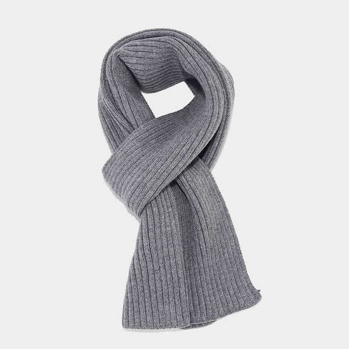 Ensemble de 3 pièces unisexe classique polyvalent avec bonnet, écharpe et gants
