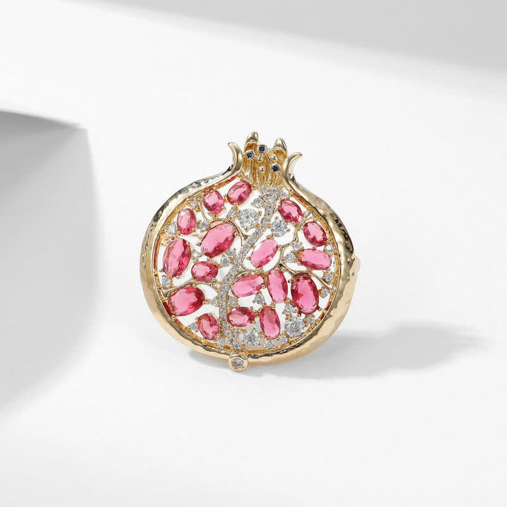 élégante Broche en forme d'insecte et de grenade pour femme