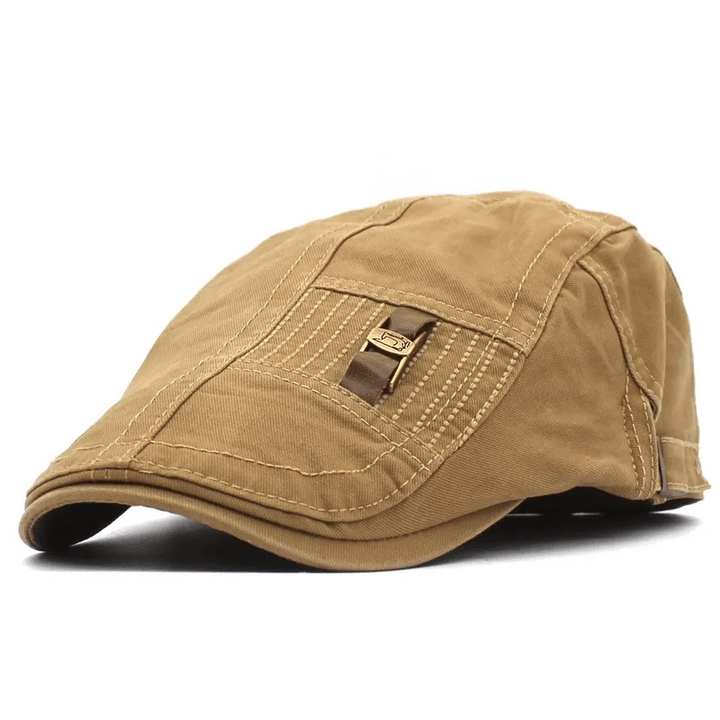 Casquette béret en coton avec boucle en cuir Freestyle