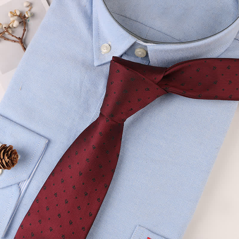 Cravate à motifs floraux géométriques vintage pour homme 