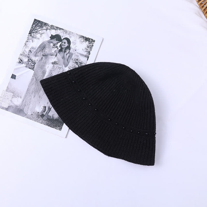 Chapeau bob à perles pour femme pour les vacances