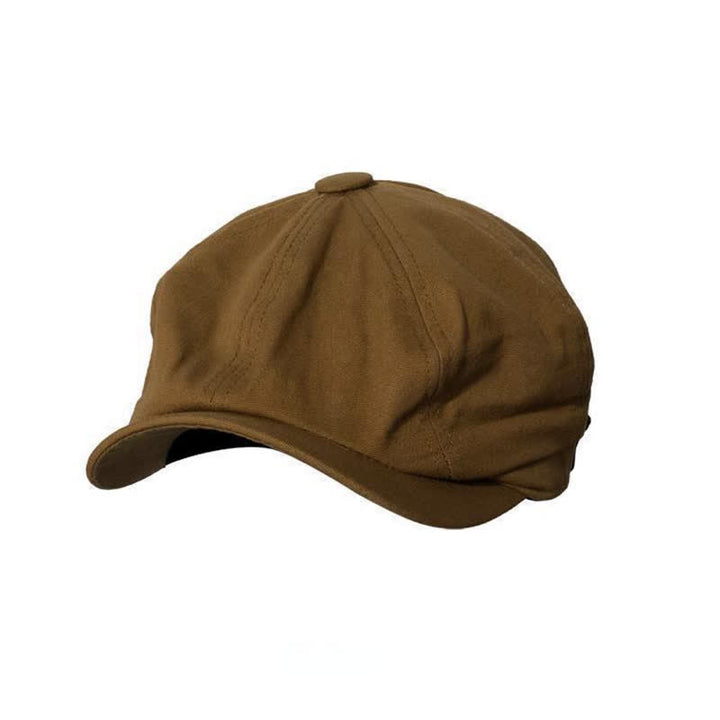 Casquette béret octogonale en coton de gavroche britannique