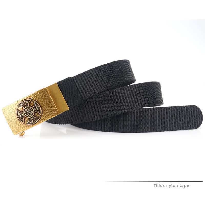 Ceinture en nylon de style rétro pour homme