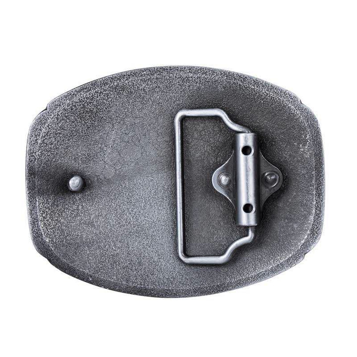 Ceinture en cuir à boucle DIY Pyramid Attitude pour homme