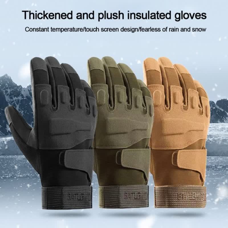 Gants tactiques indestructibles, épais, antidérapants et à jointures dures