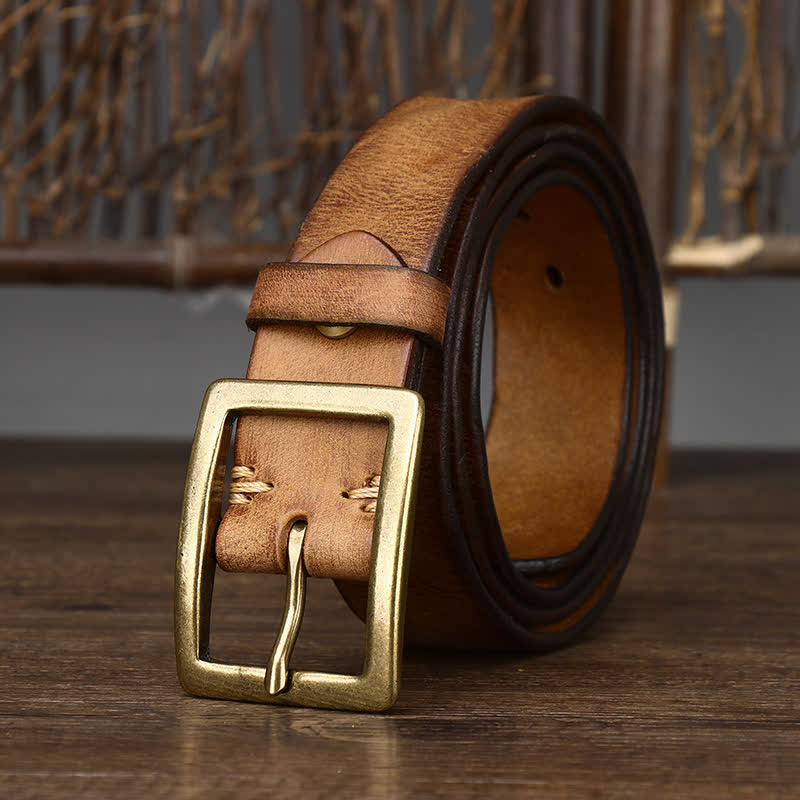 Ceinture froissée vintage pour homme