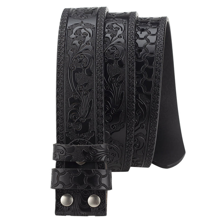 Ceinture en cuir à boucle de cowboy avec drapeau américain pour homme
