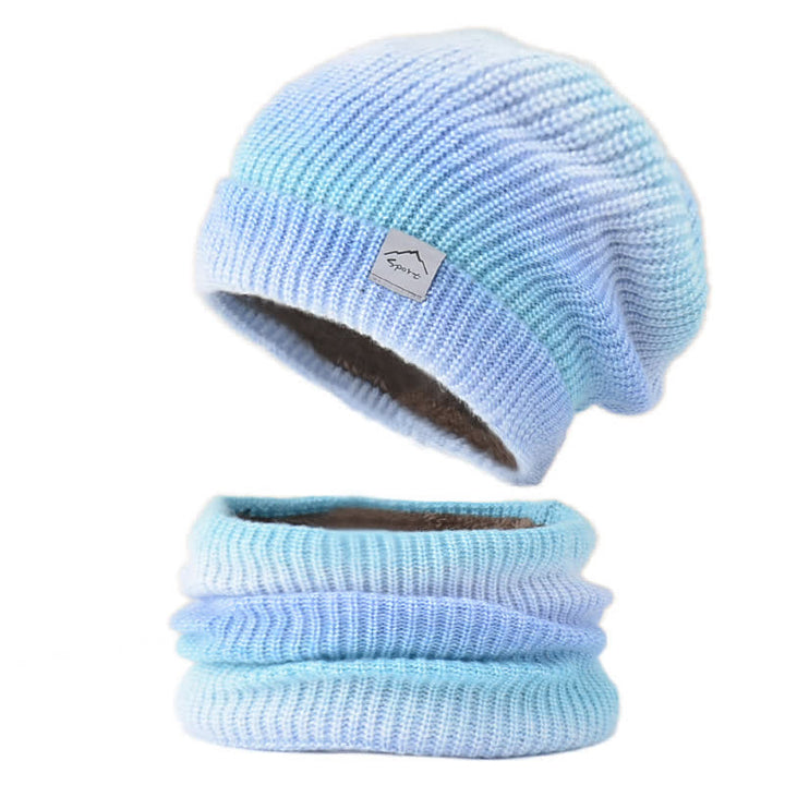 Lot de 2 écharpes extensibles à dégradé de couleurs