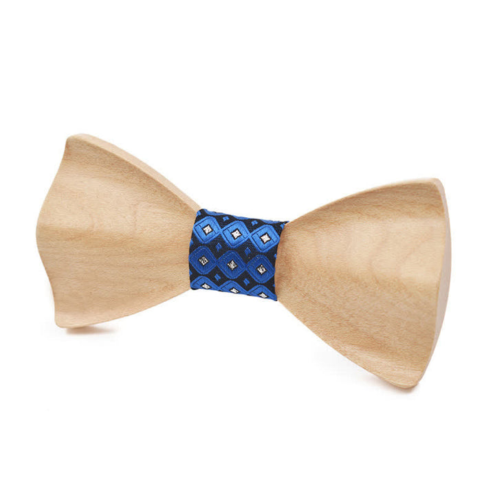 Noeud papillon classique en bois d'érable pour homme