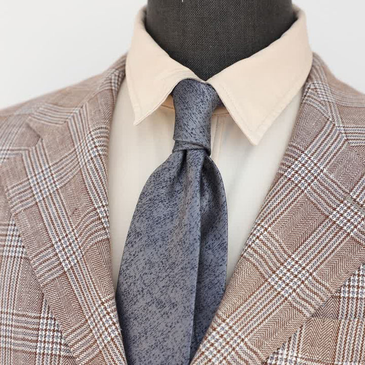 Cravate pour homme à motif système solaire de couleurs mélangées