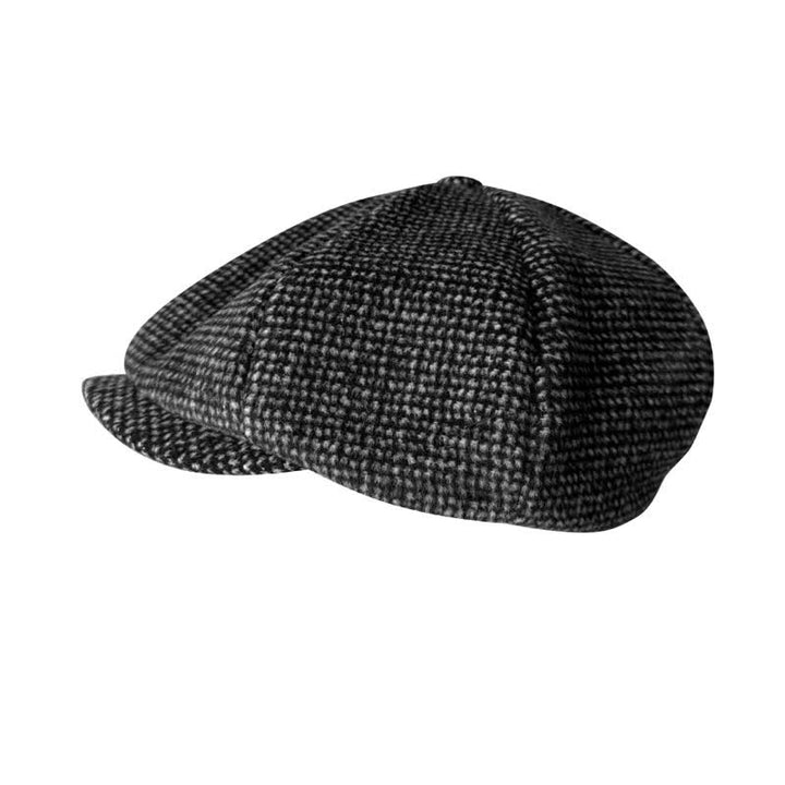 Béret octogonal à petits carreaux Gatsby - image 2