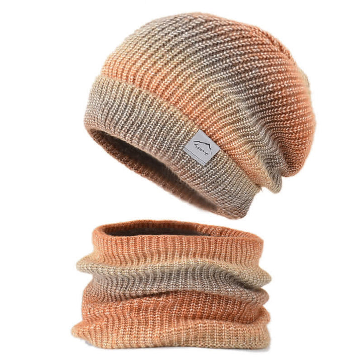Lot de 2 écharpes extensibles à dégradé de couleurs