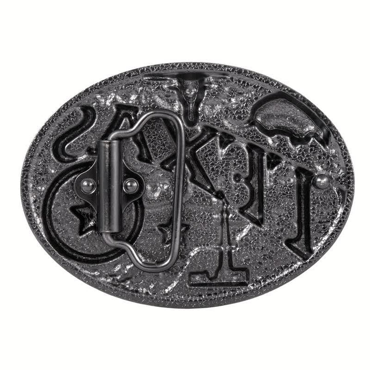Ceinture en cuir à boucle Texas State Heritage Attitude pour homme