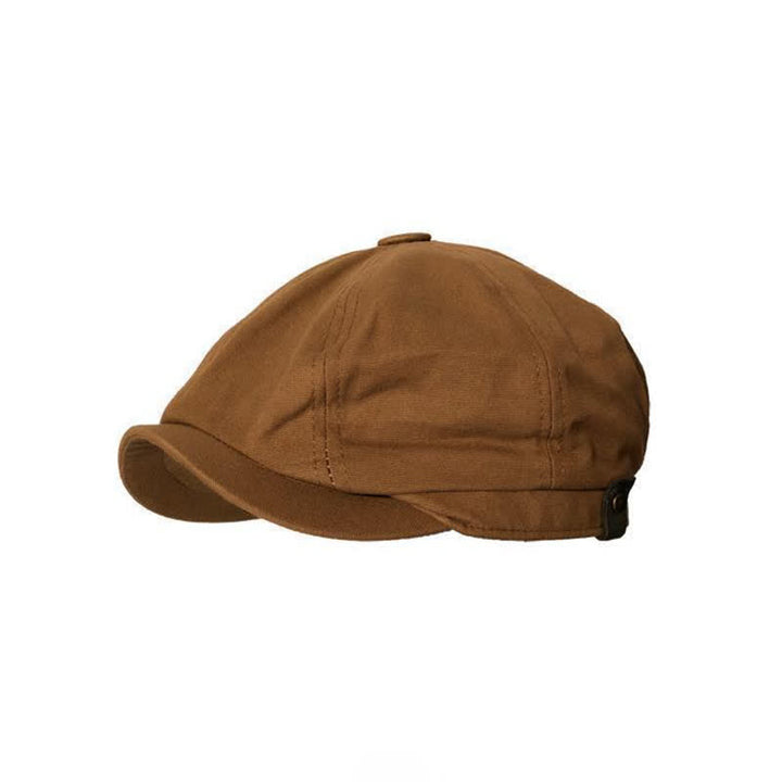 Casquette béret octogonale en coton de gavroche britannique - image 0