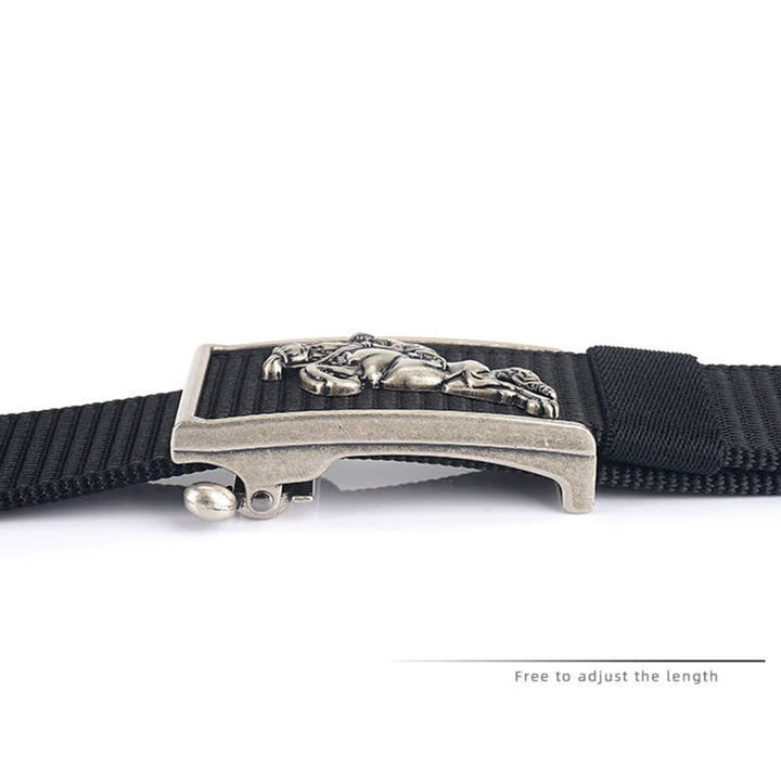 Ceinture d'équitation en nylon pour homme