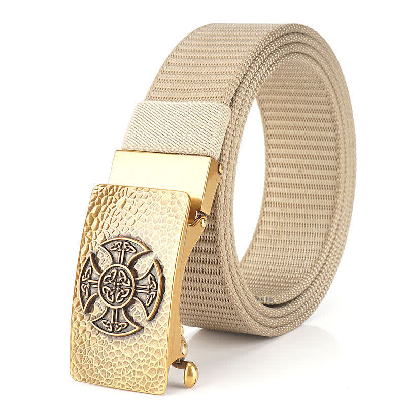 Ceinture en nylon de style rétro pour homme