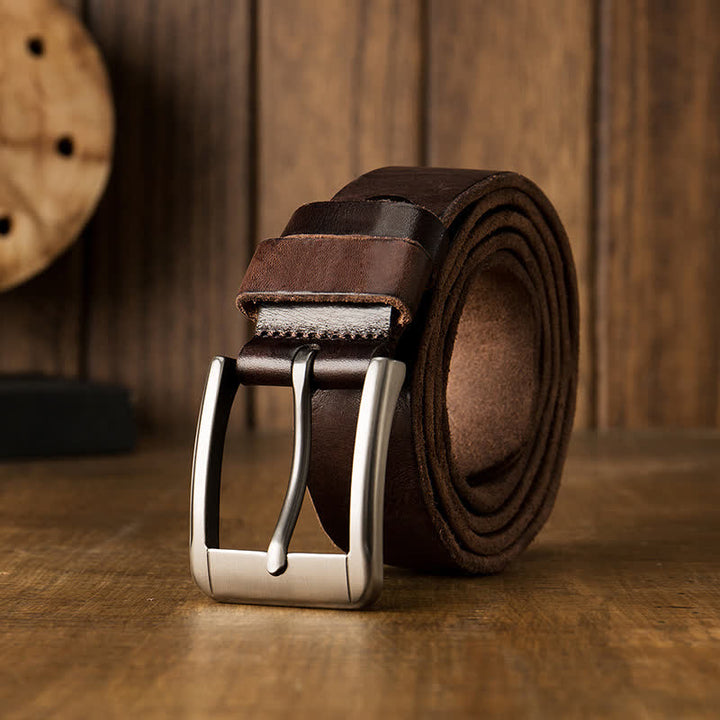 Ceinture en cuir personnalisée originale pour homme