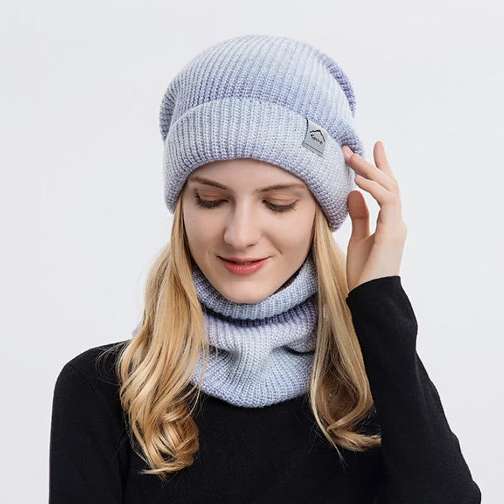 Lot de 2 écharpes extensibles à dégradé de couleurs