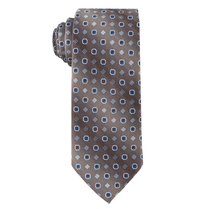 Cravate pour homme de la série Retro Brown 