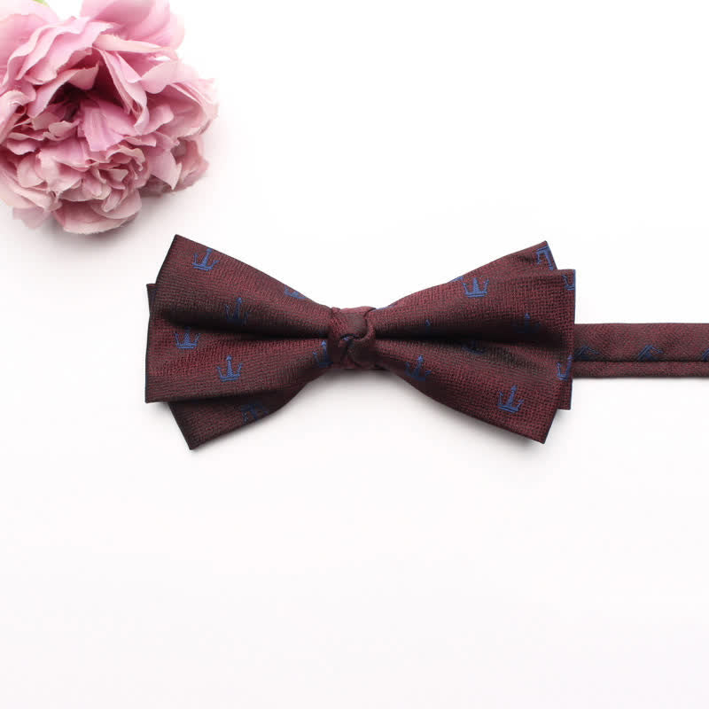 Nœud papillon géométrique pour homme