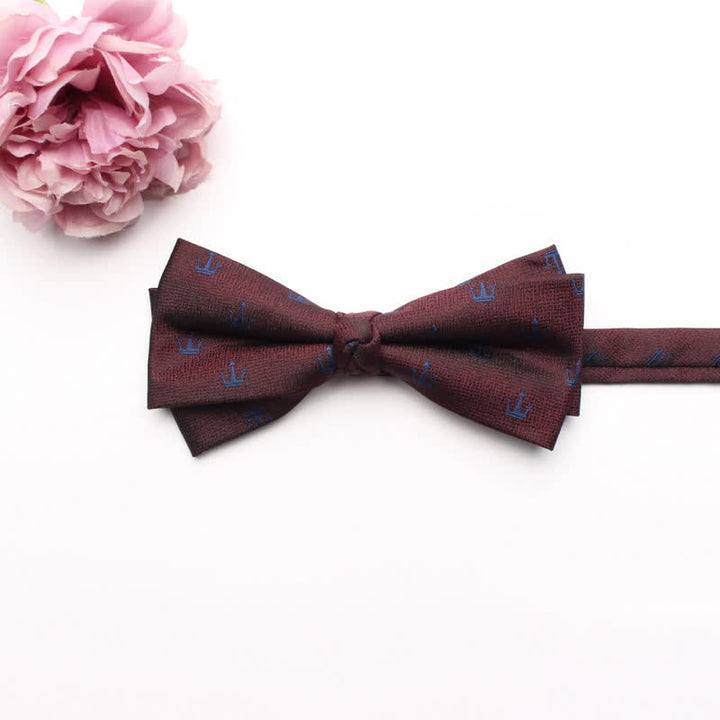 Nœud papillon géométrique pour homme