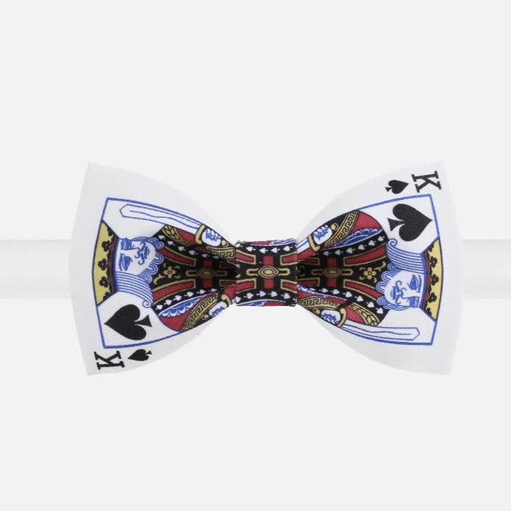 Nœud papillon pour homme Le Roi de pique