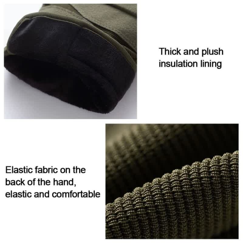 Gants tactiques indestructibles, épais, antidérapants et à jointures dures