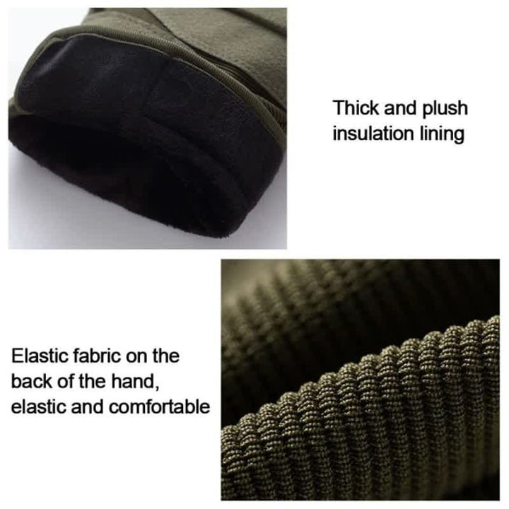 Gants tactiques indestructibles, épais, antidérapants et à jointures dures