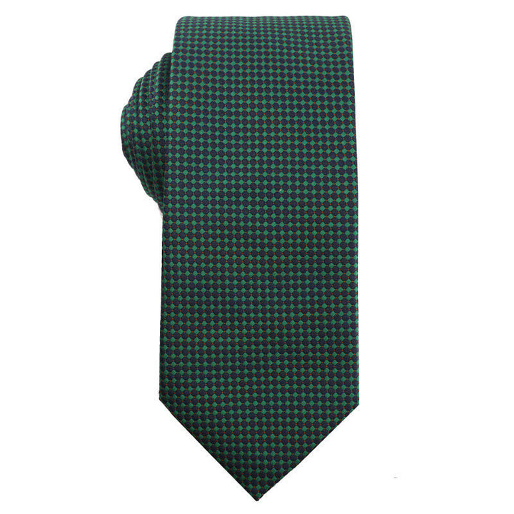 Cravate pour homme de la série Artsy Jasper Turquoise - Vérification de jaspe - image 8