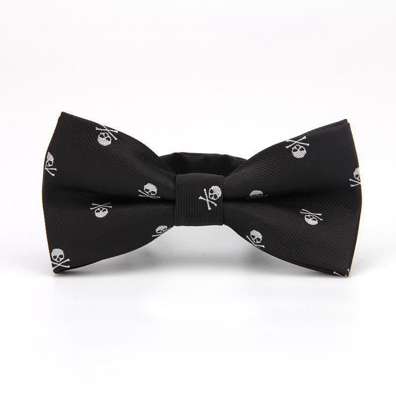 Nœud papillon squelette d'Halloween pour homme