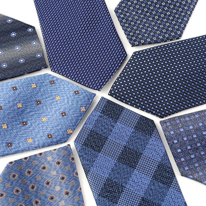 Cravate pour homme de la série Chic Denim Blue